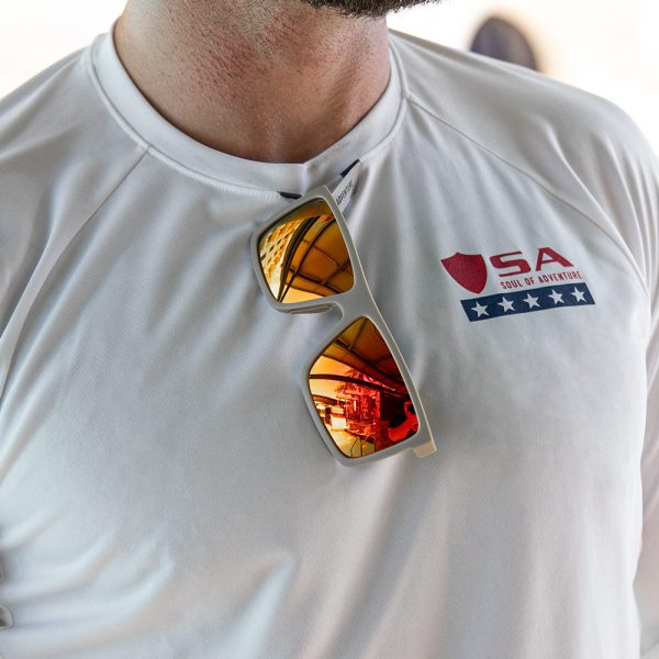 Performance Long Sleeve Shirt | Fins & Stripes Fashion - Image 3