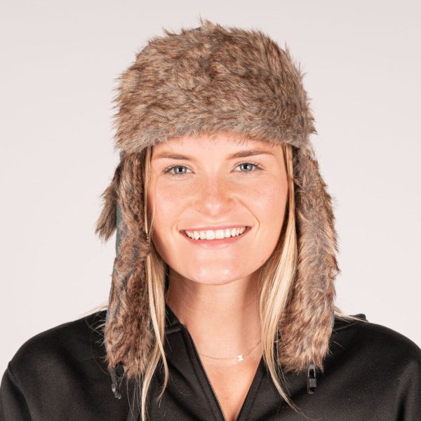 Trapper Hat | Canvas | Grey on Sale - Image 3