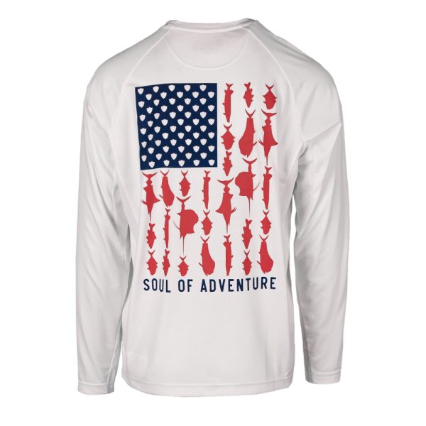 Performance Long Sleeve Shirt | Fins & Stripes Fashion