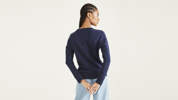 Crewneck Sweatshirt, Classic Fit Online - Image 2