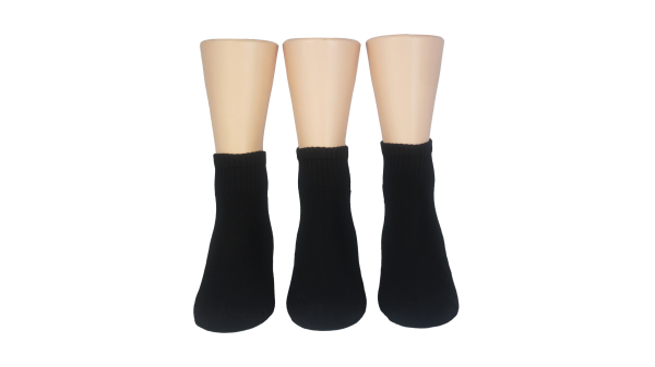 1 2 Cushion Quarter Socks, 3 Pack Online Hot Sale - Image 2