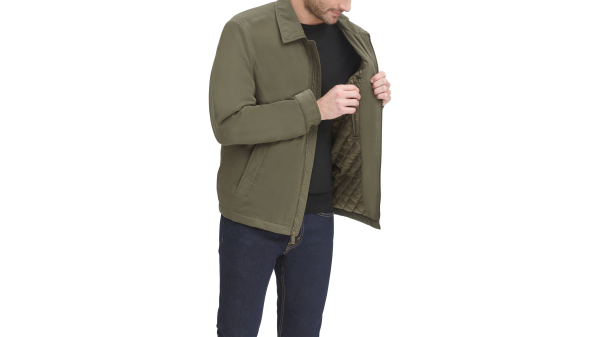 Collar Jacket, Regular Fit Online Hot Sale - Image 4