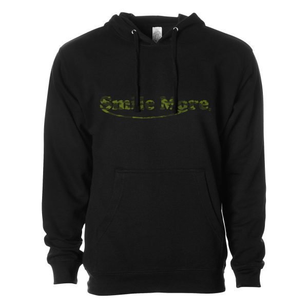 Smile More Camo Hoodie Supply - Image 2