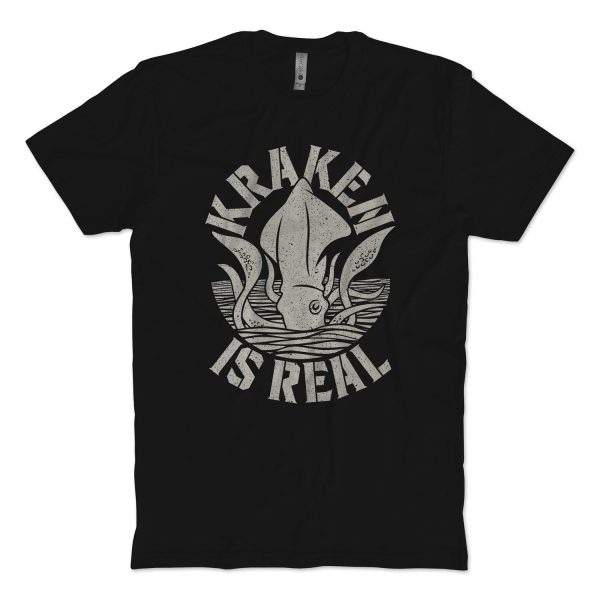 Kraken Is Real T-Shirt For Sale - Image 2