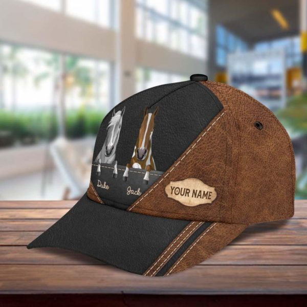 Horse Personalized Classic Cap, Personalized Gift for Horse Lovers - CP020PS11 Hot on Sale - Image 4